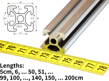 Load image into Gallery viewer, 2020 Aluminium Profile - Y-Slot 6mm - plus accessories